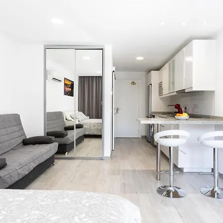 Deluxe Estudio Piscina Terraza Y Aire By Lightbooking アパート プエルト・デ・ラ・クルス